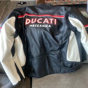 Ducati motorcycle jacket w liner
